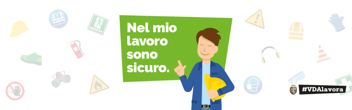 banner nel mio lavoro sono sicuro